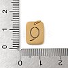 304 Stainless Steel Charms STAS-R001-01G-Q-3