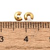 304 Stainless Steel Crimp Beads Covers LS-X-STAS-P239-34G-03-3