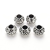 Tibetan Style Alloy European Beads TIBE-N006-76AS-LF-1