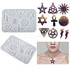 DIY Pendant Silicone Molds DIY-I102-06-1