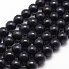 Natural Tiger Eye Bead Strands G-G735-23-8mm-05-1