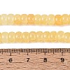 Ombre Effect Dyed Glass Beads Strands GLAA-Q106-05A-A01-4