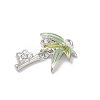 Rack Plating Alloy Enamel and Rhinestone Pendants PALLOY-R151-33P-2