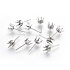 Tarnish Resistant 304 Stainless Steel Stud Earring Findings STAS-P221-20A-P-1