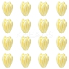 20Pcs Opaque Resin Flower Rose Beads RESI-YW0004-99B-1