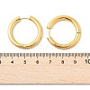 202 Stainless Steel Huggie Hoop Earrings EJEW-O087-08N-G-2