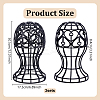 3Pcs Iron Wig Support Holder ODIS-GA0001-92-2
