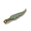 Tibetan Style Alloy Pendants FIND-WH0114-53GGP-2