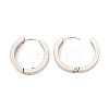 Tarnish Resistant 304 Stainless Steel Huggie Hoop Earrings X-EJEW-O087-09G-P-2