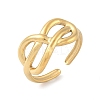 304 Stainless Steel Open Cuff Rings for Women LS-RJEW-U060-01G-G-2