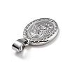 201 Stainless Steel Pendants STAS-O111-05P-2