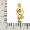 Brass Micro Pave Cubic Zirconia Fold Over Clasps KK-U037-27G-02-3
