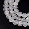 Natural Green Jade Beads Strands G-Q162-A01-E01-05-4