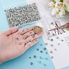 360Pcs 12 Styles Tibetan Style Alloy Spacer Beads FIND-PH0023-79AS-3