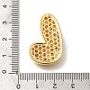 Brass Cubic Zirconia Pendants KK-M295-13G-L-3