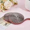 2Pcs Tartan Pattern Hotfix Glass Rhinestone DIY-ME0001-63B-5