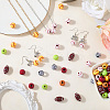 140Pcs 7 Styles Sport Opaque Acrylic Beads MACR-PA0001-08-3