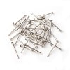 304 Stainless Steel Flat Head Pins STAS-G185-07P-0.7x12mm-1