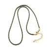 2.5MM Nylon Braided Cord Necklace Making FIND-G095-01G-21-1