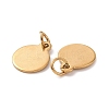 Ion Plating(IP) 304 Stainless Steel Charms EJEW-L238-02B-G-3