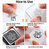 Summer Theme PVC Plastic Clear Stamps DIY-WH0631-0388-7