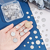 220Pcs 4 Style 304 Stainless Steel Charms STAS-DC0012-50-3