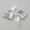 Transparent Resin Big Pendants RESI-TAC0024-01E-2