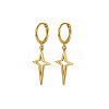 925 Sterling Silver Dangle Hoop Earrings for Women IR4666-1-1
