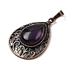 Natural Rose Quartz Pendants G-A297-05R-15-2
