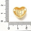 Rack Plating Brass Micro Pave Cubic Zirconia Pendants KK-I722-04G-H-3