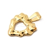 304 Stainless Steel Pendants STAS-C163-04D-G-2