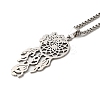 Non-Tarnish 201 Stainless Steel Pendant Necklaces LS-NJEW-H022-04P-2