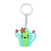 Cartoon PVC Plastic Keychain LS-KEYC-F035-01C-1