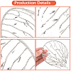 Rhinestone Hair Bands for Women Girls AJEW-WH20033-105-7