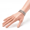 Tarnish Resistant 304 Stainless Steel Curb Chains Bracelets BJEW-JB06273-6