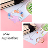 Rubberized Style Frosted Acrylic Beads FACR-CJ0001-16-8