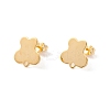 201 Stainless Steel Stud Earring Findings EJEW-A071-04G-2