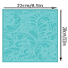 Self-Adhesive Silk Screen Printing Stencil X1-DIY-WH0338-315-2