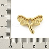 Rack Plating Brass Pave Cubic Zirconia Enamel Beads KK-U029-16G-3