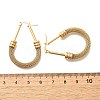 201 Stainless Steel Hoop Earrings LS-EJEW-Q026-15G-A-4