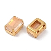 Brass Glass Rhinestone Sew on Rhinestones RGLA-B004-10A-G-2
