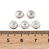 Brass Grade A Rhinestone Spacer Beads RB-A014-Z6mm-23S-2