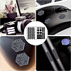 8Pcs 2 Styles PEVA Rubber Anti-Slip Hexagonal Phone Grip Tape Stickers for Phones AJEW-SP0002-64C-02-5