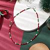 MIYUKI Round Rocailles Beaded  Necklaces NJEW-TA00160-2