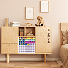 64 Grids PVC Pigment Holder Display Racks AJEW-WH0348-711-5