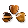 Heart Natural Tiger Eye Worry Stone G-C134-06A-13-1