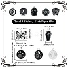 32Pcs 8 Style Alloy Enamel Pendants ENAM-SC0003-91-2