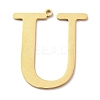 304 Stainless Steel Pendants STAS-C157-01G-U-1