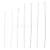 7pcs 7 Styles Stainless Steel Straight Sewing Embroidery Threads FIND-YWC0014-004-1