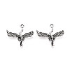 Tibetan Style Alloy Pendants TIBE-N014-31AS-1